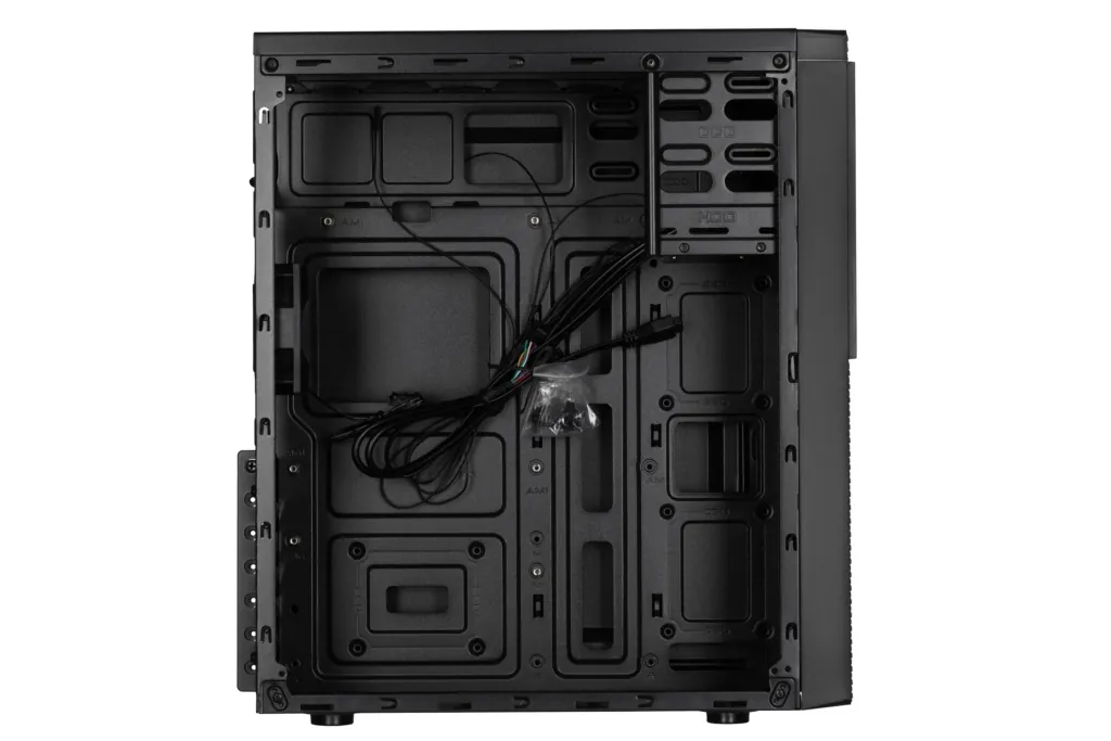 Корпус 2E Alfa E130 без БП 2xUSB3.0, 1xUSB2.0 1×80мм VGA 320мм ATX чёрный