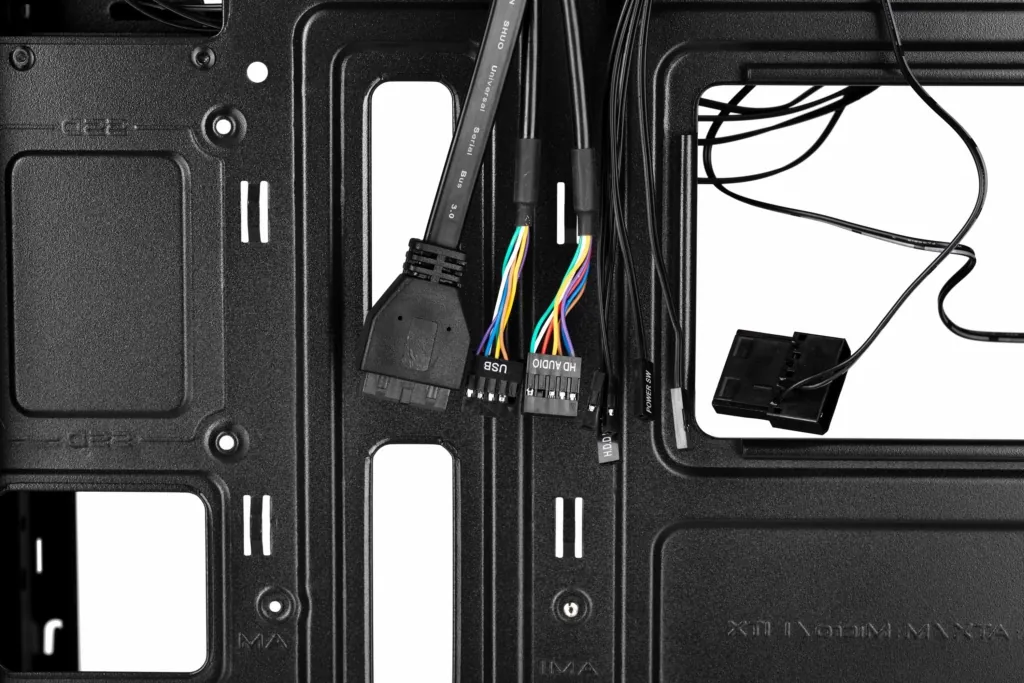 Корпус 2E Alfa E130 без БП 2xUSB3.0, 1xUSB2.0 1×80мм VGA 320мм ATX чёрный