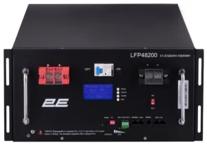 Акумуляторна батарея 2E LFP48, 48В, 200А•год, 19″ LCD 16S