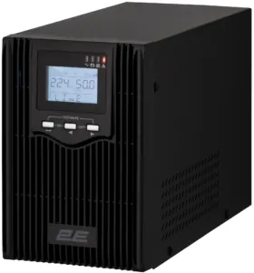 ИБП 2E PS500L, 500VA/300W, на внешние АКБ 12В, USB, 2xSchuko+1xC13