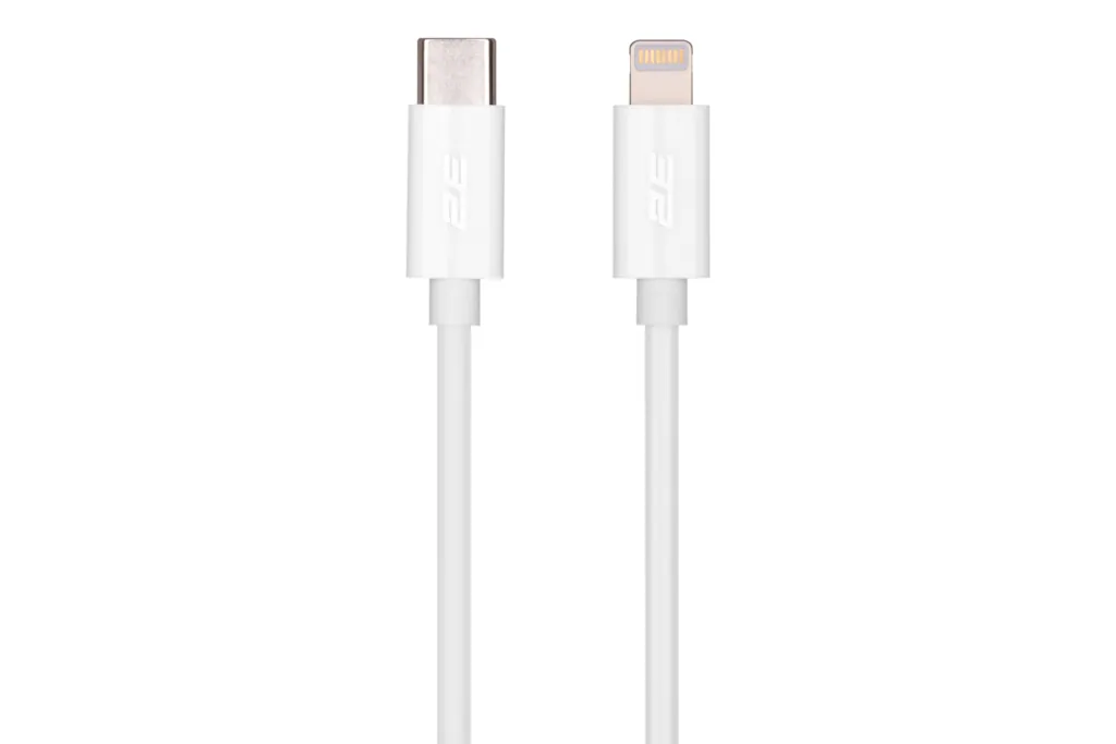 2E Cable USB-C – Lightning Glow 1m White