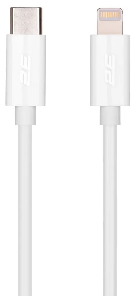 2E Cable USB-C – Lightning Glow 1m White