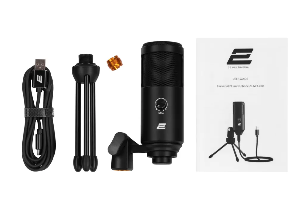 Мікрофон для ПК 2Е MPC020 Streaming KIT USB