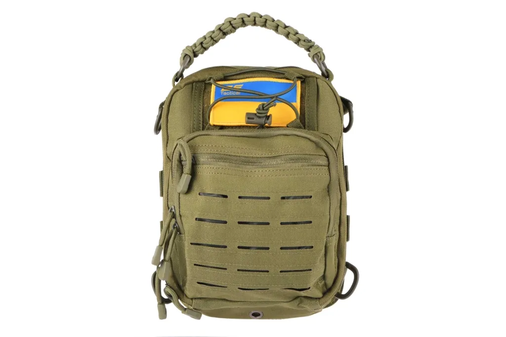 2E Tactical Sling Bag Laser Cut 2.5L, OD Green