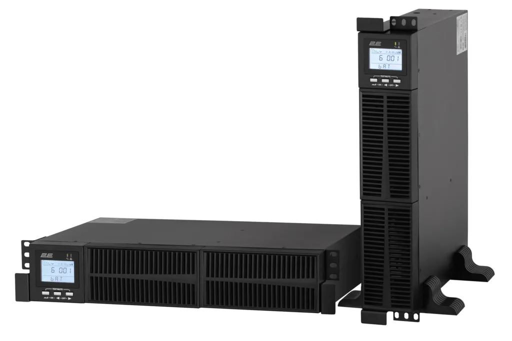 2E OD1000RT, 1000VA/900W, RT2U, LCD, USB, 2xSchuko