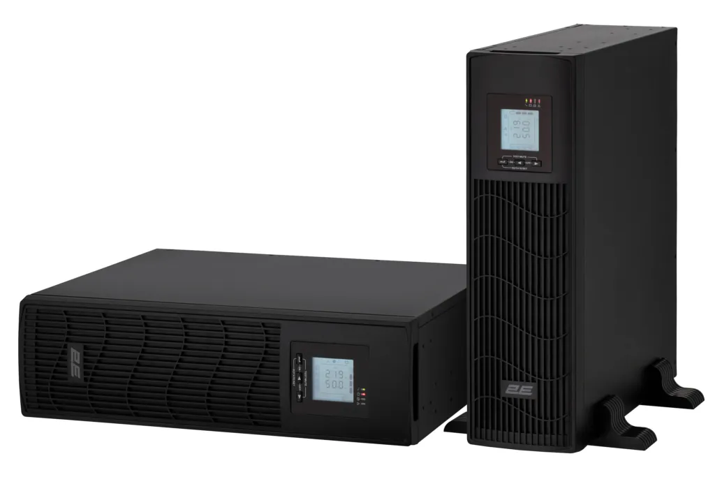 2E PS2000RT, 2000VA/1600W, RT3U, LCD, USB, 3xC13, 3xSchuko
