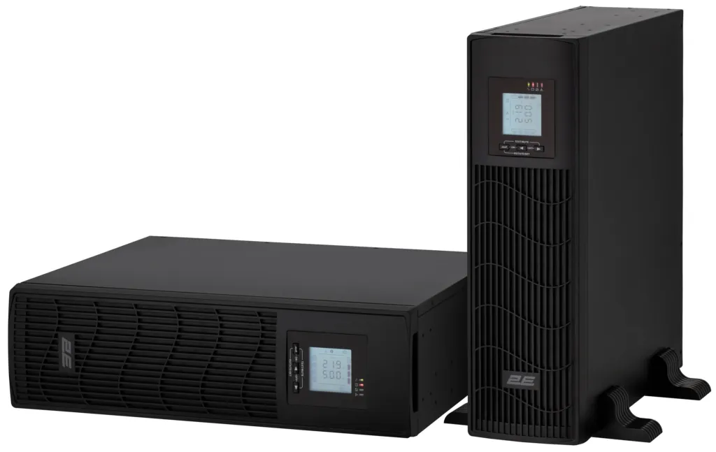 ИБП 2E PS3000RT, 3000VA/2400W, RT3U, LCD, USB, 3xC13, 3xSchuko