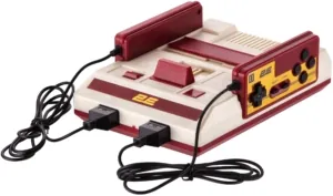 Game console 2E, 8 bit wired gamepad, AV, 298 games