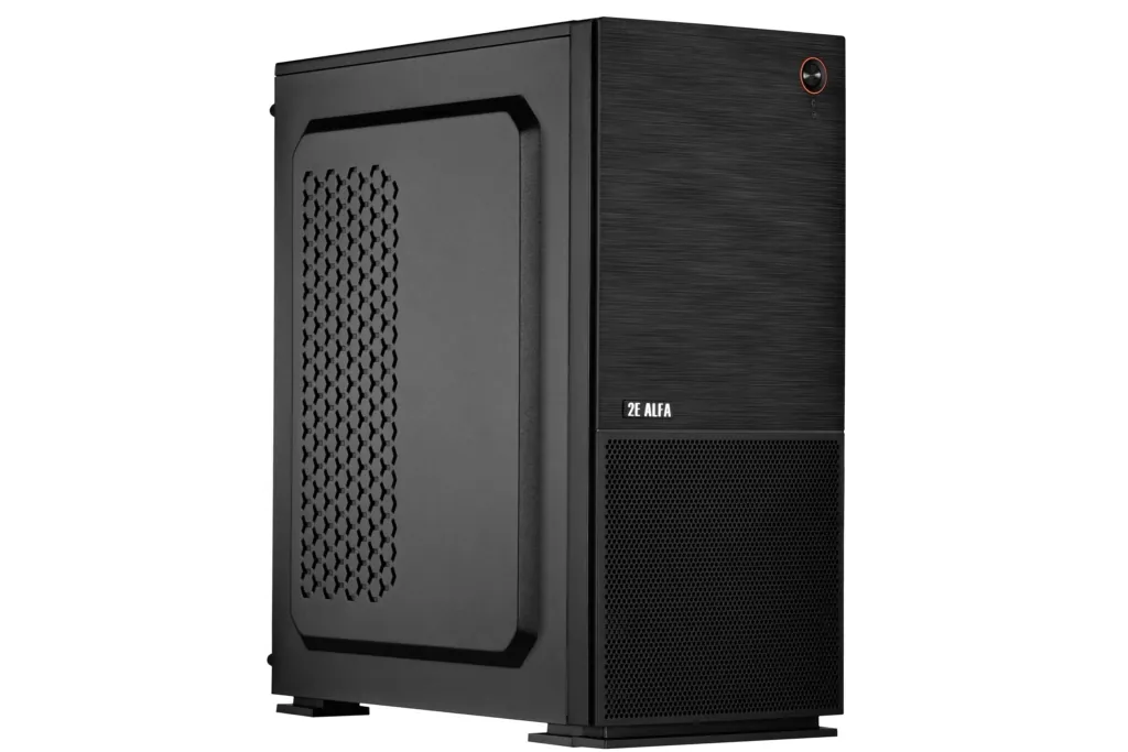 Корпус 2E Alfa G650 без БП 2xUSB3.0, 1xUSB2.0 1×120мм VGA 280мм LCS ready ATX чёрный