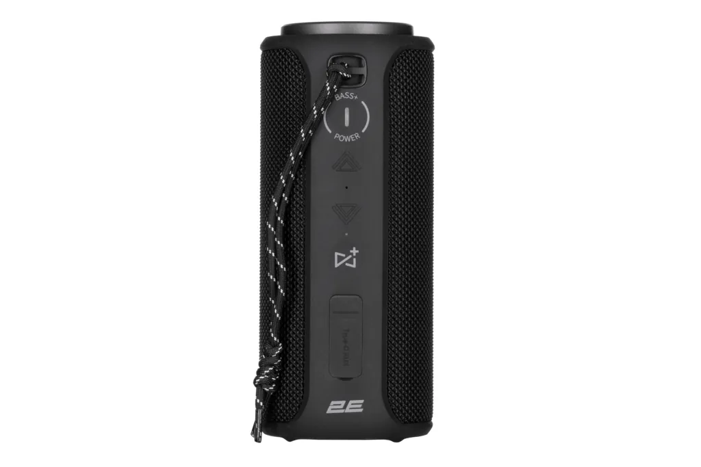 Акустическая система 2E SoundXTube2 TWS, MP3, Wireless, Waterproof Black
