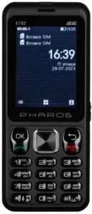 Mobile phone 2E E182 2.4″ 2SIM, 1700mAh, Black