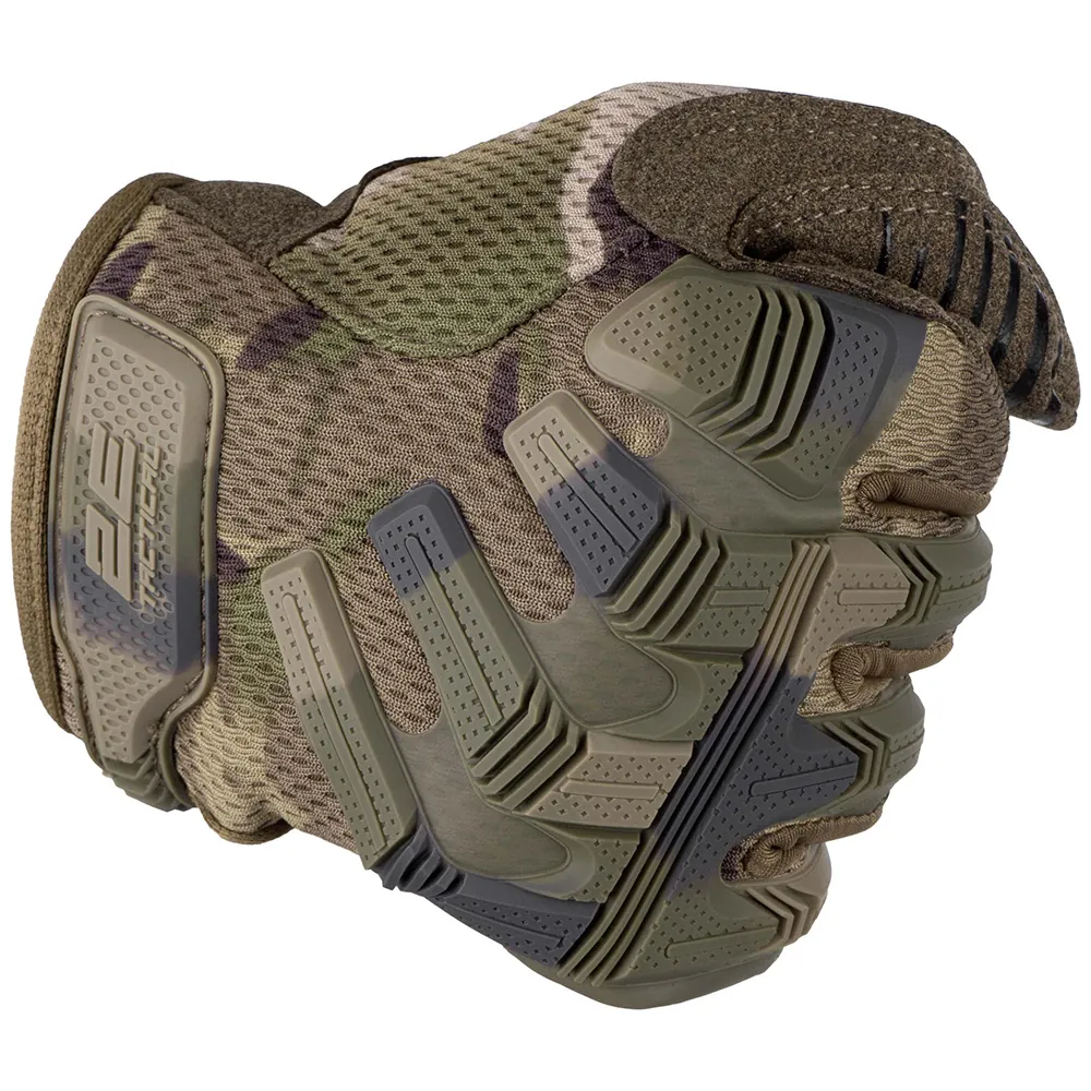 2E Tactical Перчатки тактические, Full Touch, L, камуфляж