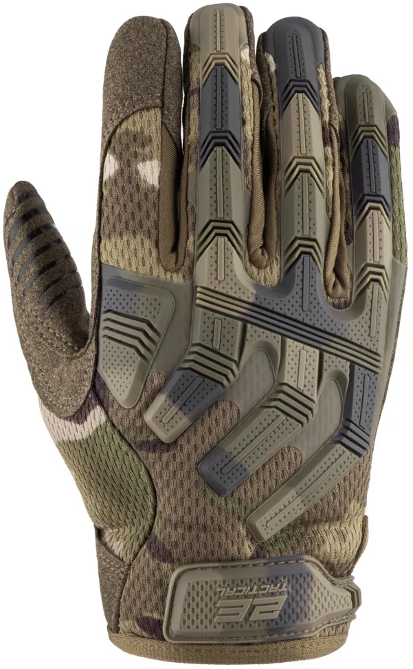 2E Tactical Перчатки тактические, Full Touch, L, камуфляж