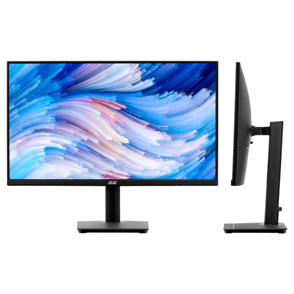 Монитор 2E 27″ N2723B D-Sub, HDMI, IPS, 75Hz, Pivot