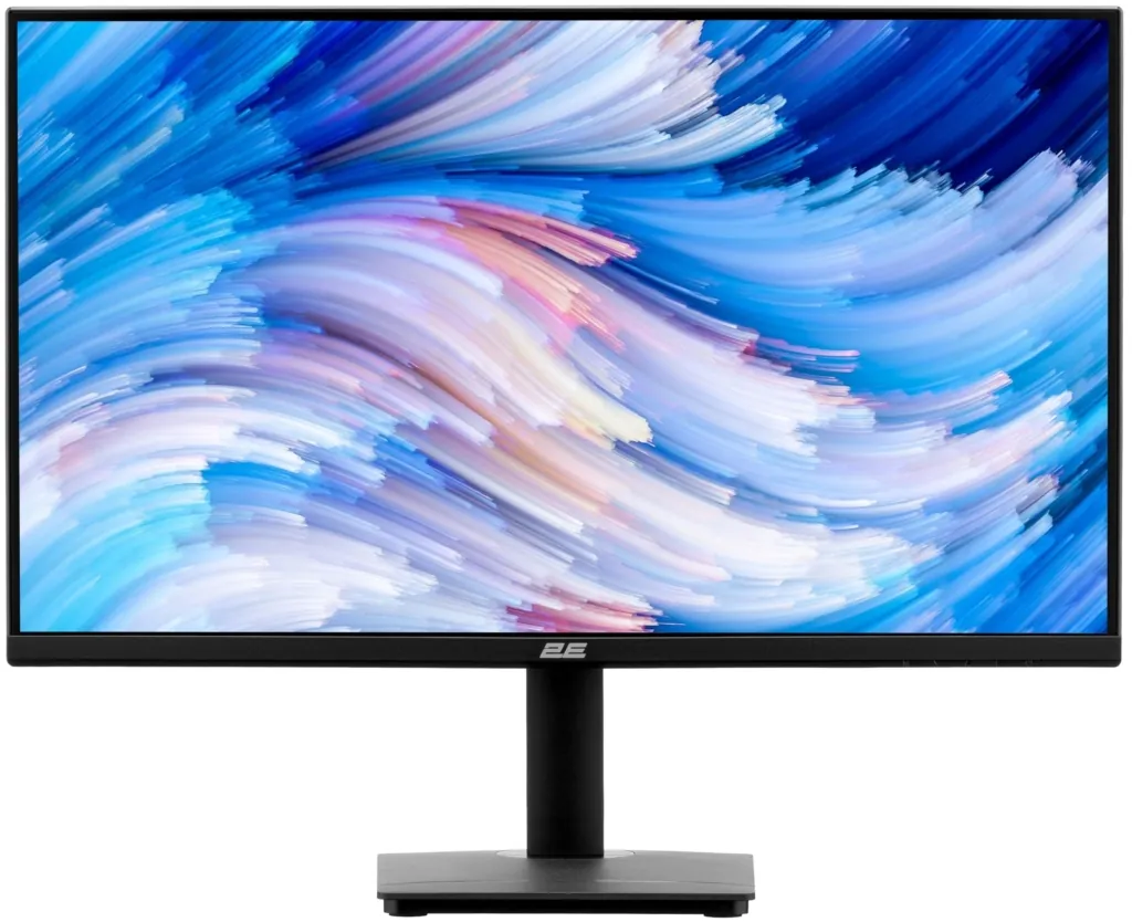 Монитор 2E 27″ N2723B D-Sub, HDMI, IPS, 75Hz, Pivot