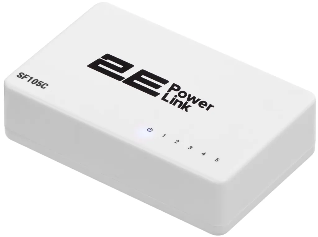 Коммутатор 2E PowerLink SF105C 5xFE, Неуправляемый