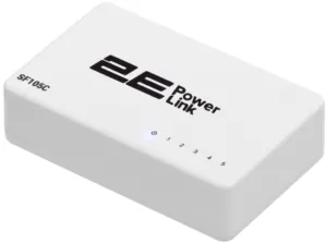 Коммутатор 2E PowerLink SF105C 5xFE, Неуправляемый