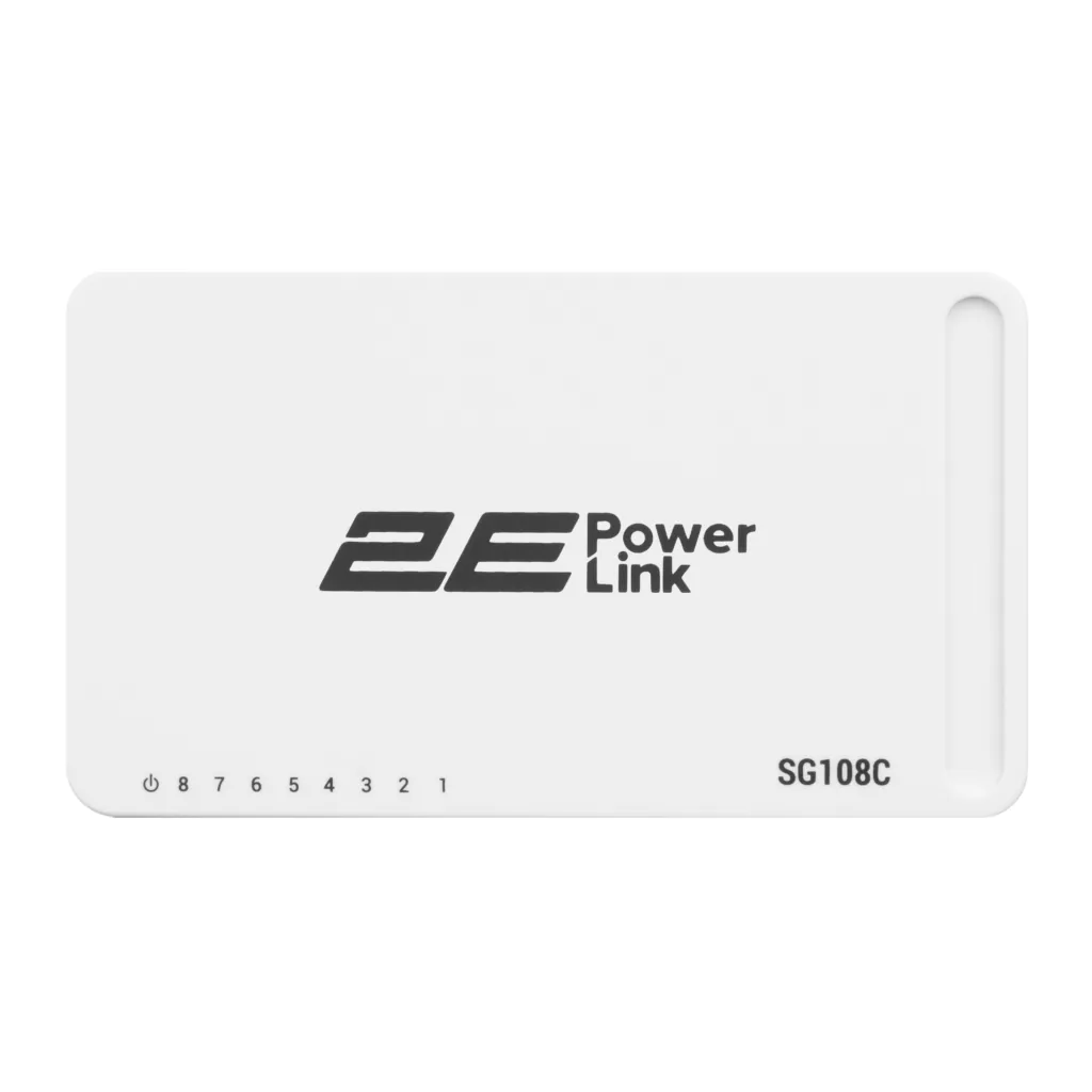 2E PowerLink Switch SG108C 8xGE, Unmanaged