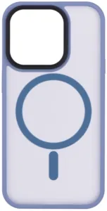 2Е Basic case for iPhone 15 Pro , Soft Touch MagSafe Cover, Light Blue