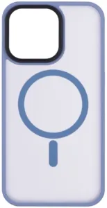 Чохол 2Е Basic для iPhone 15 Ultra, Soft Touch MagSafe Cover, синій світлий