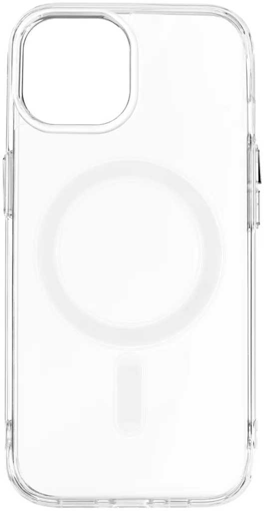 2E Basic case for Apple iPhone 15, Transparent MagSafe Cover, Clear