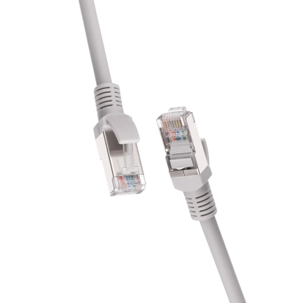 Patch cord  2E Cat 5e,FTP,RJ45, 26AWG ,7/0.16 Cu, 1.00 m, LSZH,Grey