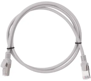 Patch cord  2E Cat 5e,FTP,RJ45, 26AWG ,7/0.16 Cu, 1.00 m, LSZH,Grey