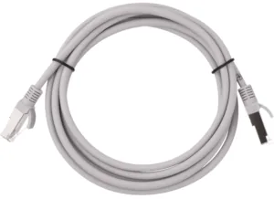 Patch cord  2E Cat 5e,FTP,RJ45, 26AWG ,7/0.16 Cu, 3.00 m, LSZH,Grey