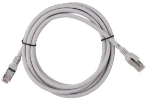 Патч-корд 2E САТ 6, FTP, 3м, 26AWG, RJ45, 7/0.16, Cu, LSZH, серый