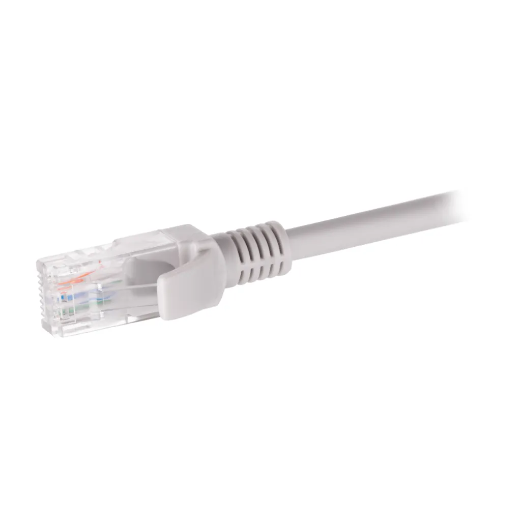 Patch cord  2E Cat 6,UTP,RJ45, 26AWG ,7/0.16 Cu, 3.00 m, LSZH,Grey