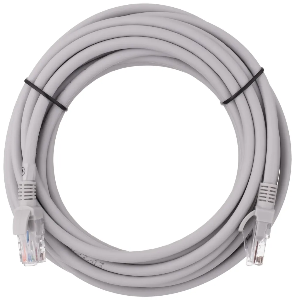 Патч-корд 2E САТ 6, UTP, 5м, 26AWG, RJ45, 7/0.16, Cu, LSZH, серый