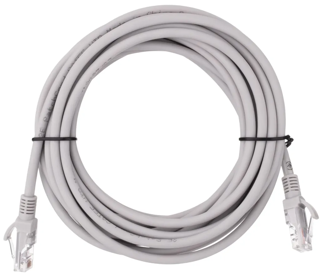 Патч-корд 2E САТ 5e, UTP, 3м, 26AWG, RJ45, 7/0.16, Cu, LSZH, серый