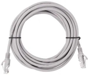 Патч-корд 2E САТ 5e, UTP, 3м, 26AWG, RJ45, 7/0.16, Cu, LSZH, серый