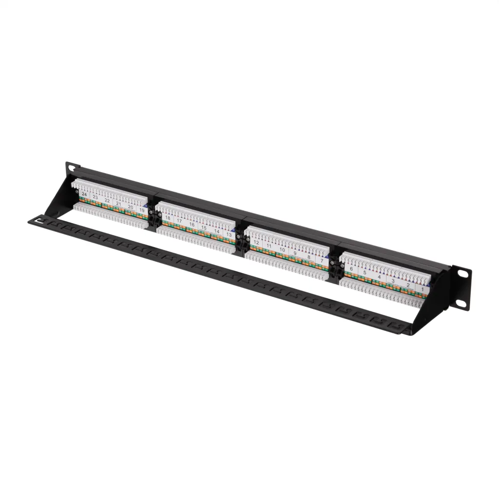 patch panel 2Е  UTP cat 6 24port