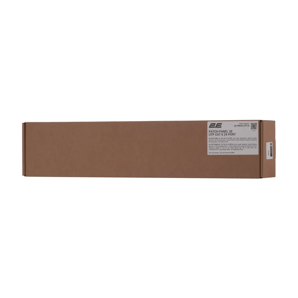 patch panel 2Е  UTP cat 6 24port