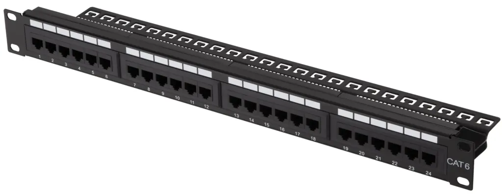 patch panel 2Е  UTP cat 6 24port