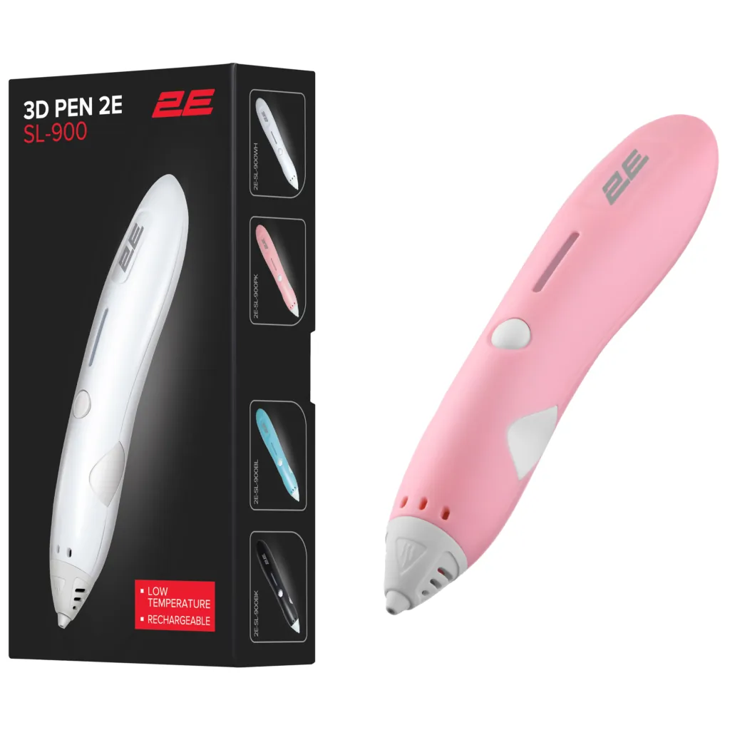 3D Pen 2E SL_900, PCL, Bat 500mAh, pink