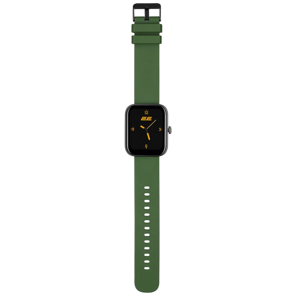 Смарт-часы 2E Alpha SQ Music Edition 46mm Black-Green