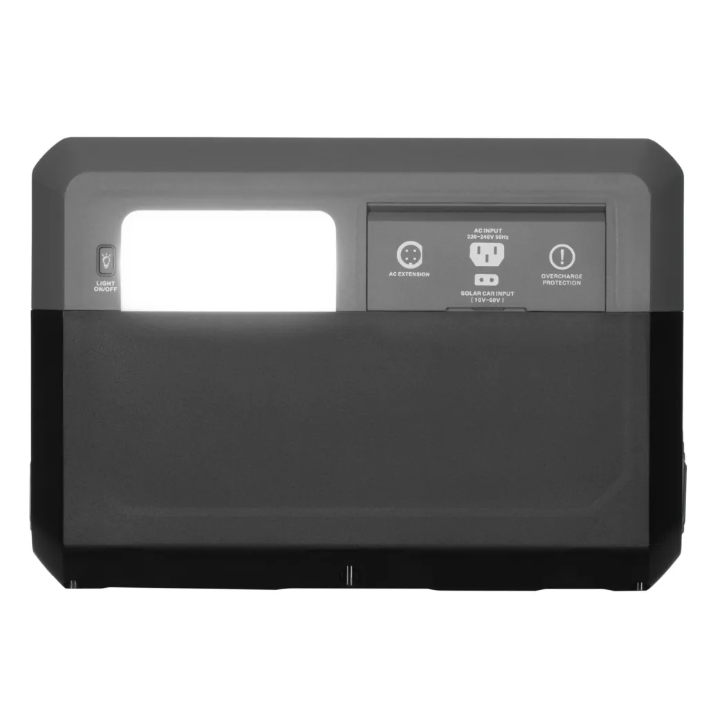 Portable Power Station 2E Syla, 1500 W, 1280 Wh, WiFi/BT, Parallel System, Fast Charging