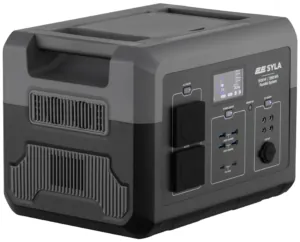 Portable Power Station 2E Syla, 1500 W, 1280 Wh, WiFi/BT, Parallel System, Fast Charging