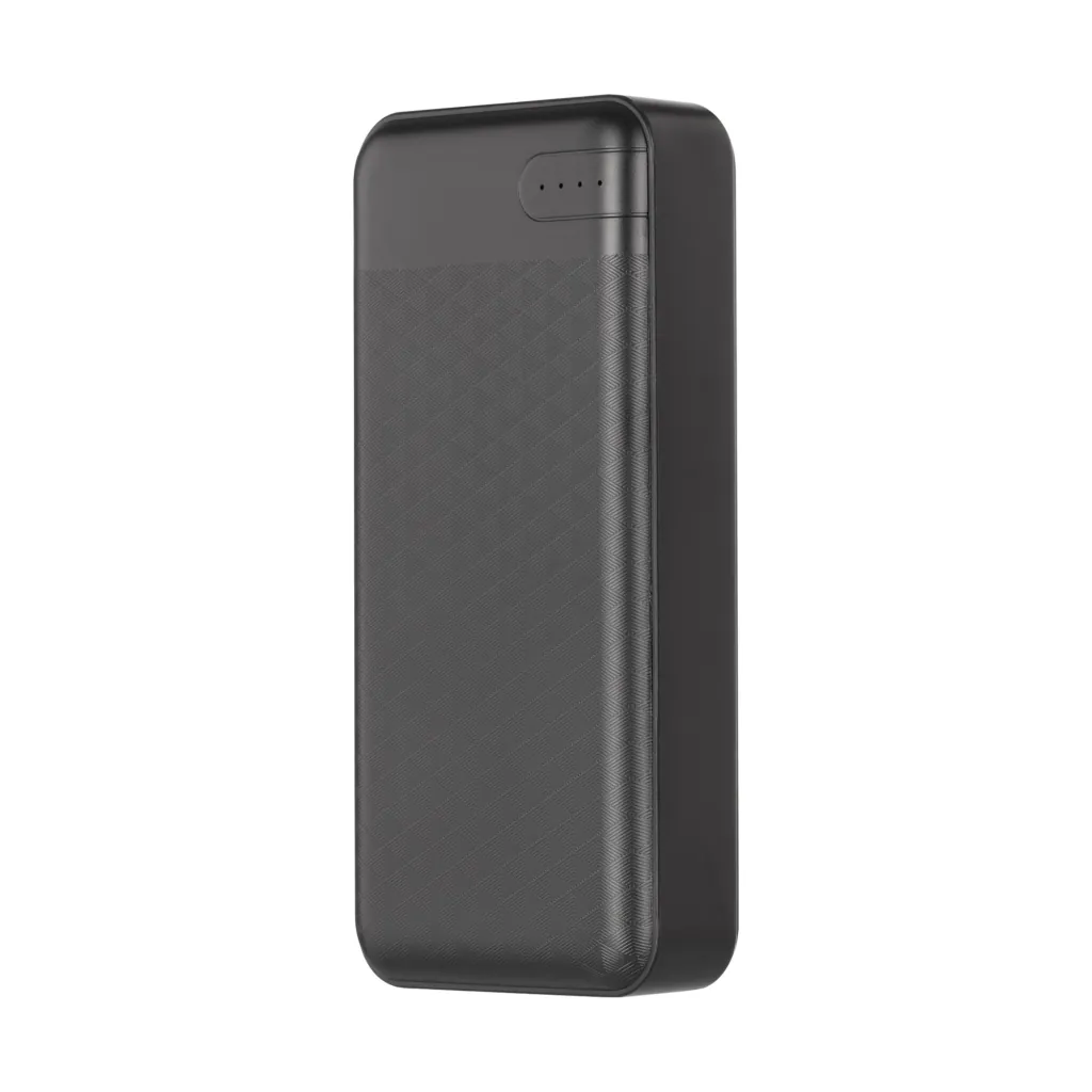 2E Портативное зарядное устройство 20000mAh, DC 5V, 2.1A, Type-C, MicroUSB, USB-А, black