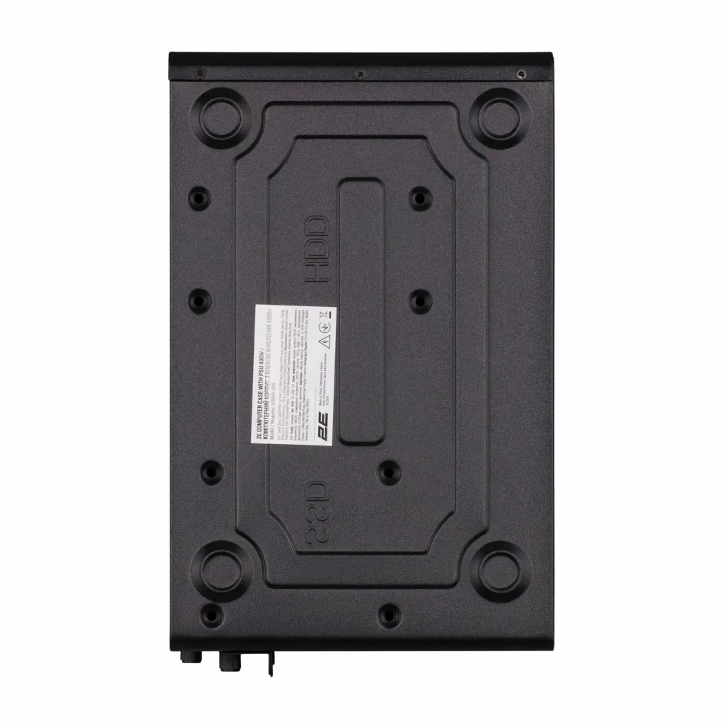 Корпус 2E Credo V200B-400 з БЖ 2E ATX400, 2xUSB3.0, 1×80мм, VGA 250мм, mATX, чорний