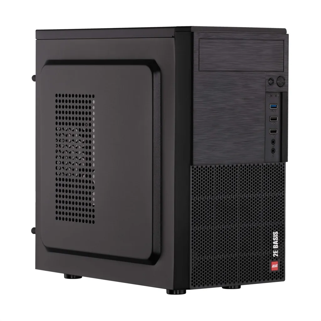 Корпус 2E Basis RD8603U-400 с БП 2E ATX400 1xUSB3.0, 2xUSB2.0 VGA 320мм mATX чёрный