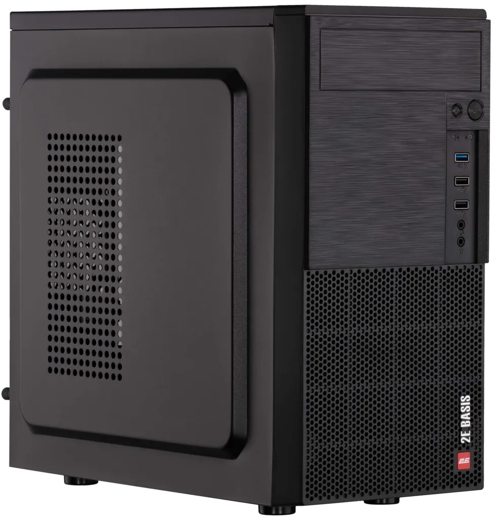 Корпус 2E Basis RD8603U-400 с БП 2E ATX400 1xUSB3.0, 2xUSB2.0 VGA 320мм mATX чёрный