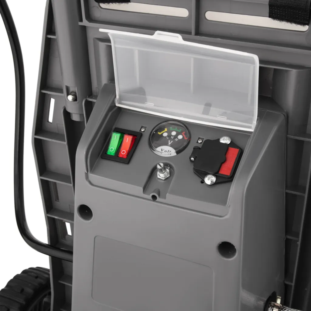 2E Battery sprayer AquaSpray 40LR 40l 12V 1x12Ah 7bar 6l/min wheel voltmeter hose 15m 14.5kg