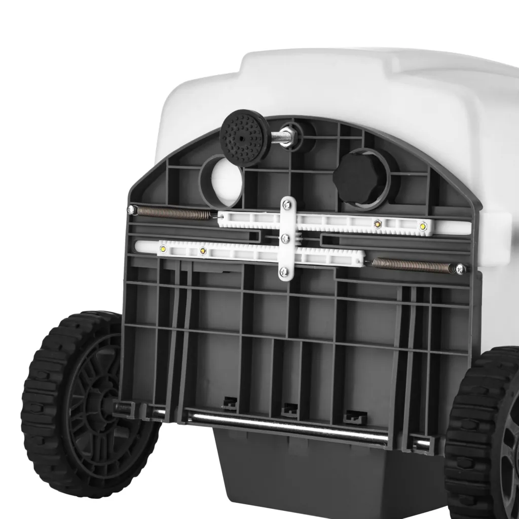 2E Battery sprayer AquaSpray 40LR 40l 12V 1x12Ah 7bar 6l/min wheel voltmeter hose 15m 14.5kg