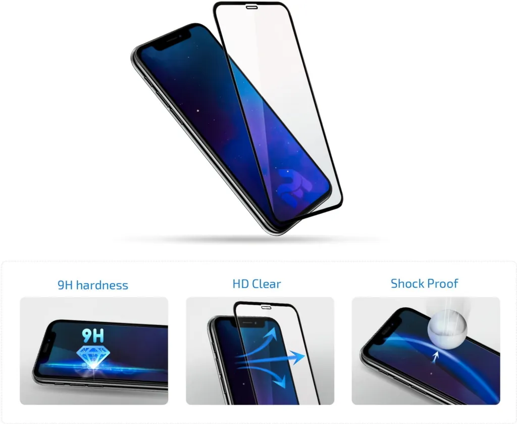 Защитное стекло 2E для Samsung Galaxy A25 5G (A256), 2.5D FCFG, (1 Pack), черная рамка