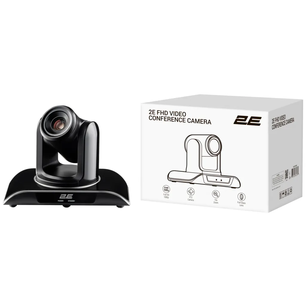 2E VIDEO CONFERENCE CAMERA FHD ZOOM Grey