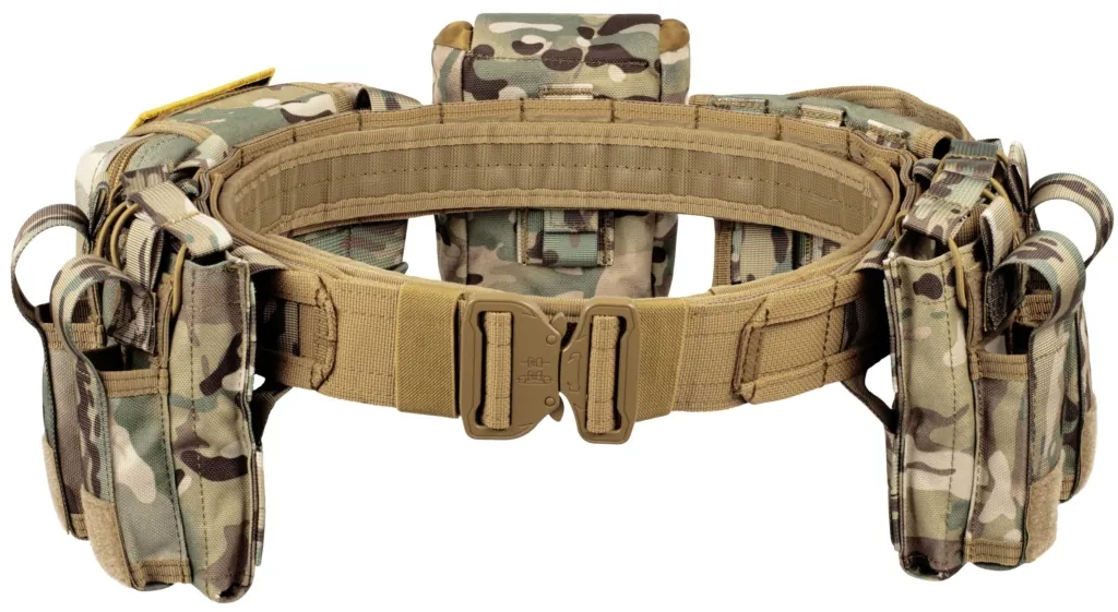 2E Tactical Тактический ремень с 5-ю подсумками, камуфляж