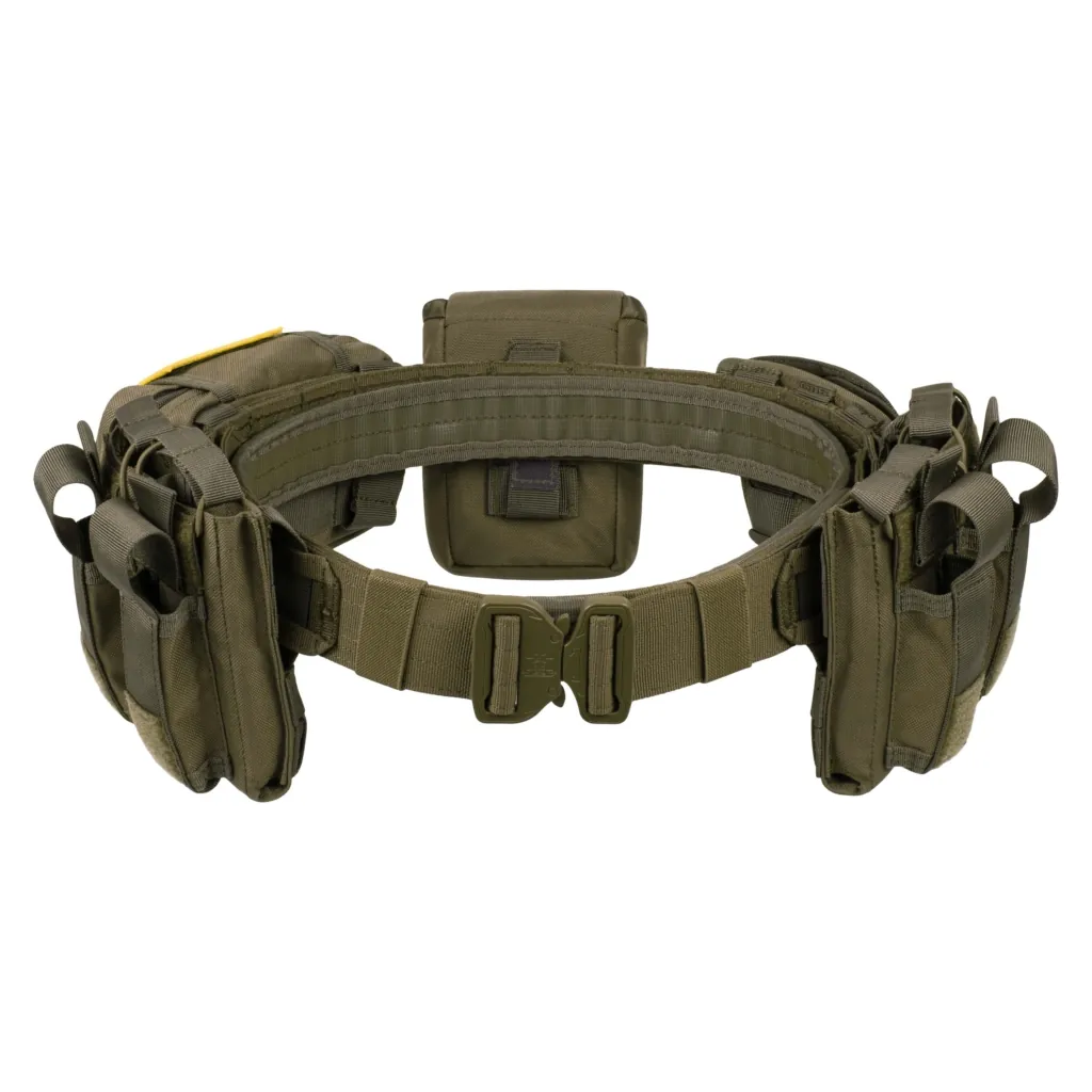 2E Tactical Тактический ремень с 5-ю подсумками, зелёный